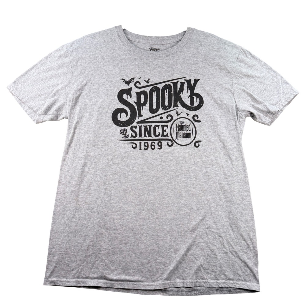 Funko Disney Haunted Mansion Spooky Since 1969 L Halloween‎ Graphic  T-Shirt